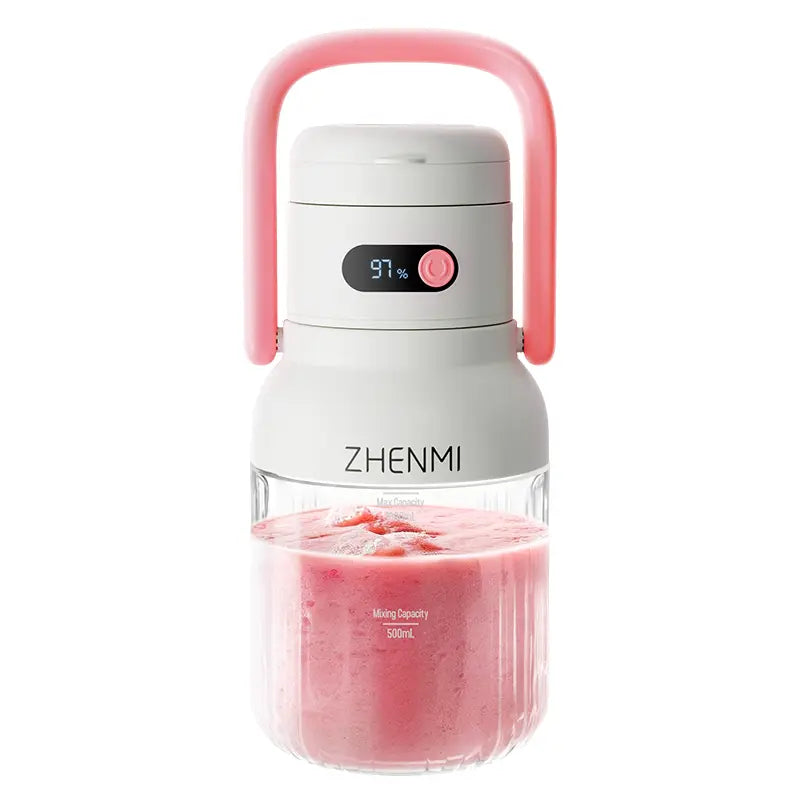 33oz Cordless Portable Blender - 30s Ice Crushing Power for On-The-Go Smoothies