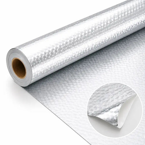 Premium Oil-Proof & Heat-Resistant Self-Adhesive Kitchen Foil Roll
