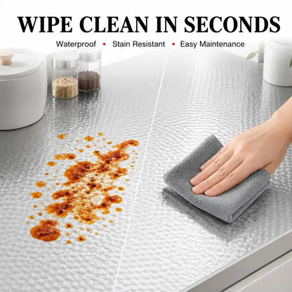Premium Oil-Proof & Heat-Resistant Self-Adhesive Kitchen Foil Roll