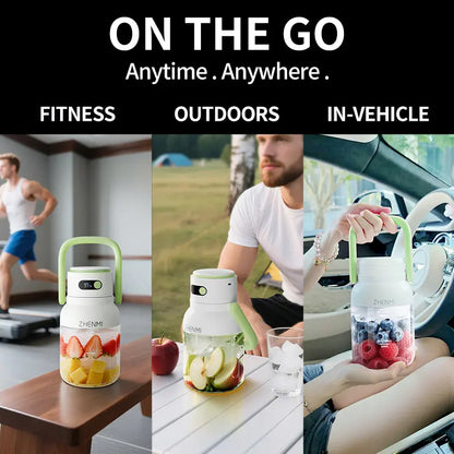 33oz Cordless Portable Blender - 30s Ice Crushing Power for On-The-Go Smoothies